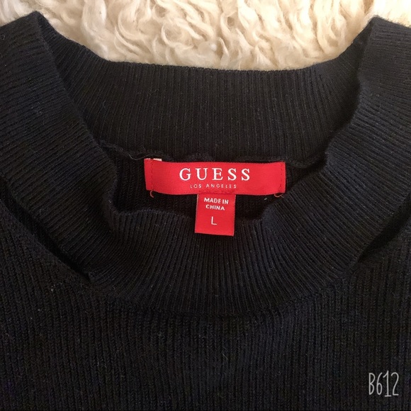 Guess long- sleeve cutout top - Picture 3 of 3